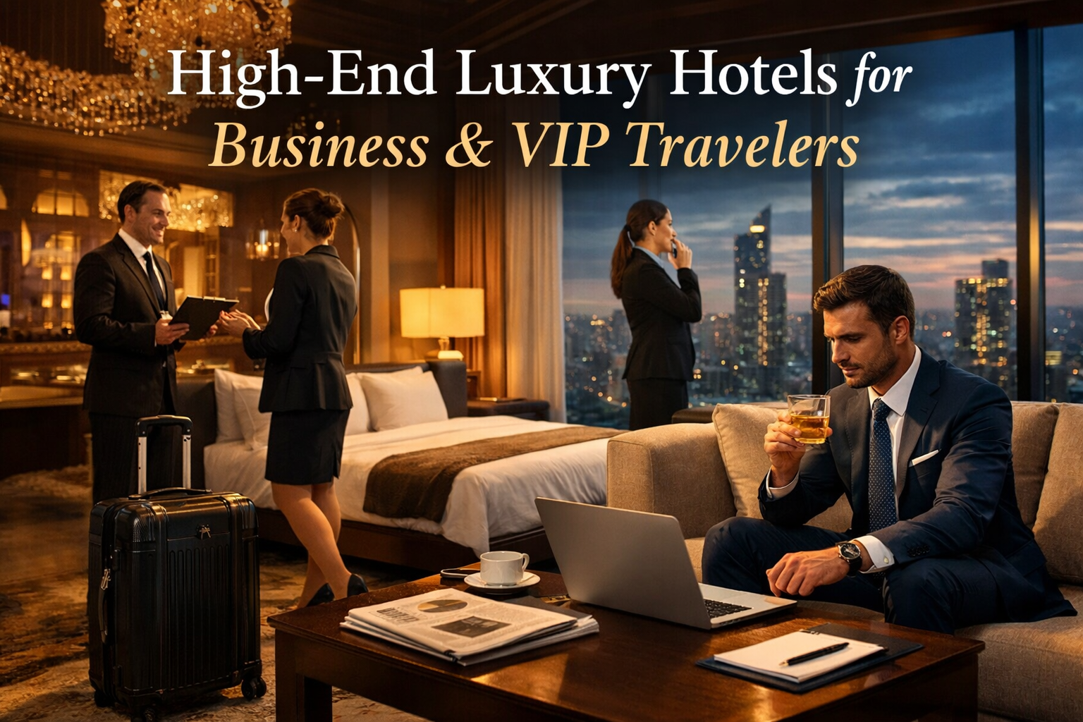 High-End Luxury Hotels for Business & VIP Travelers