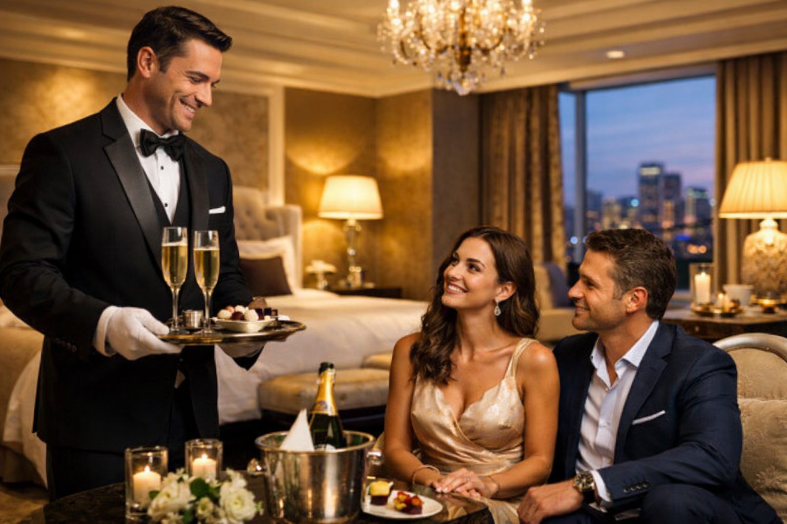 Premium Hotel Suites with Private Butler Service